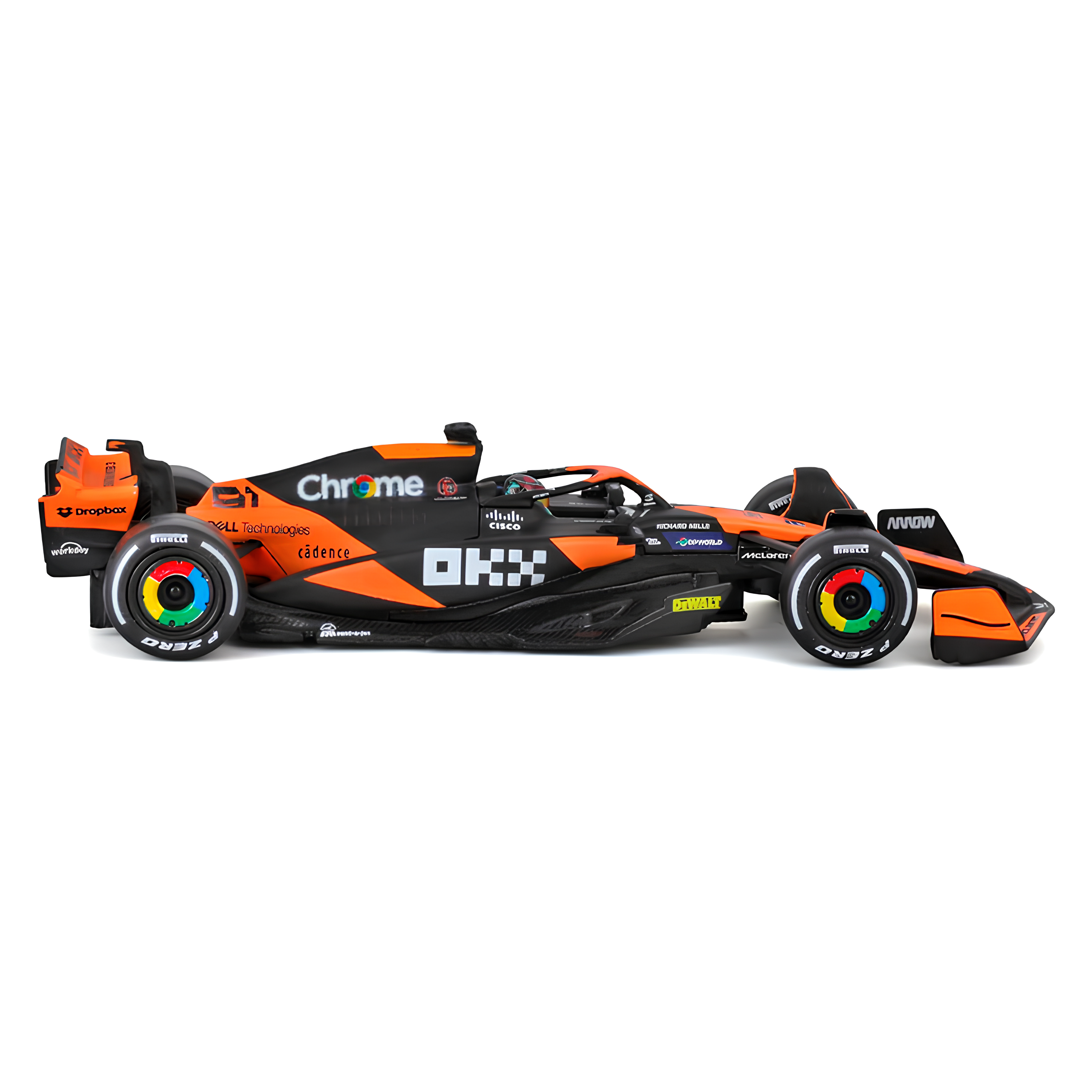 Miniature McLaren 2024 MCL38 #4 – Lando Norris