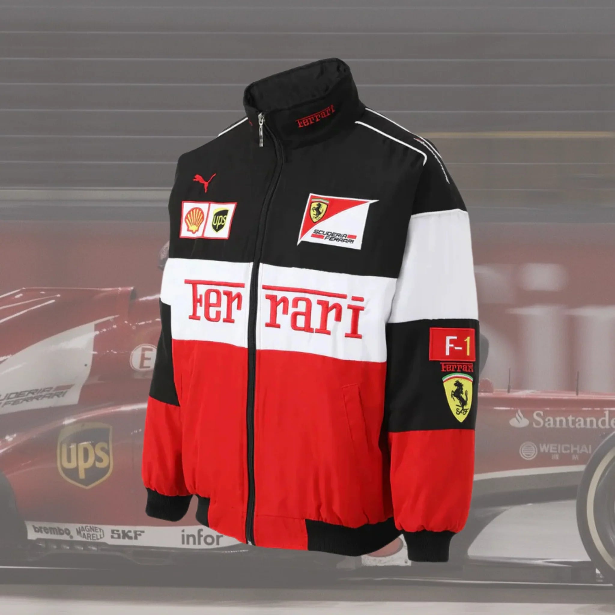 Jacket Scuderia White