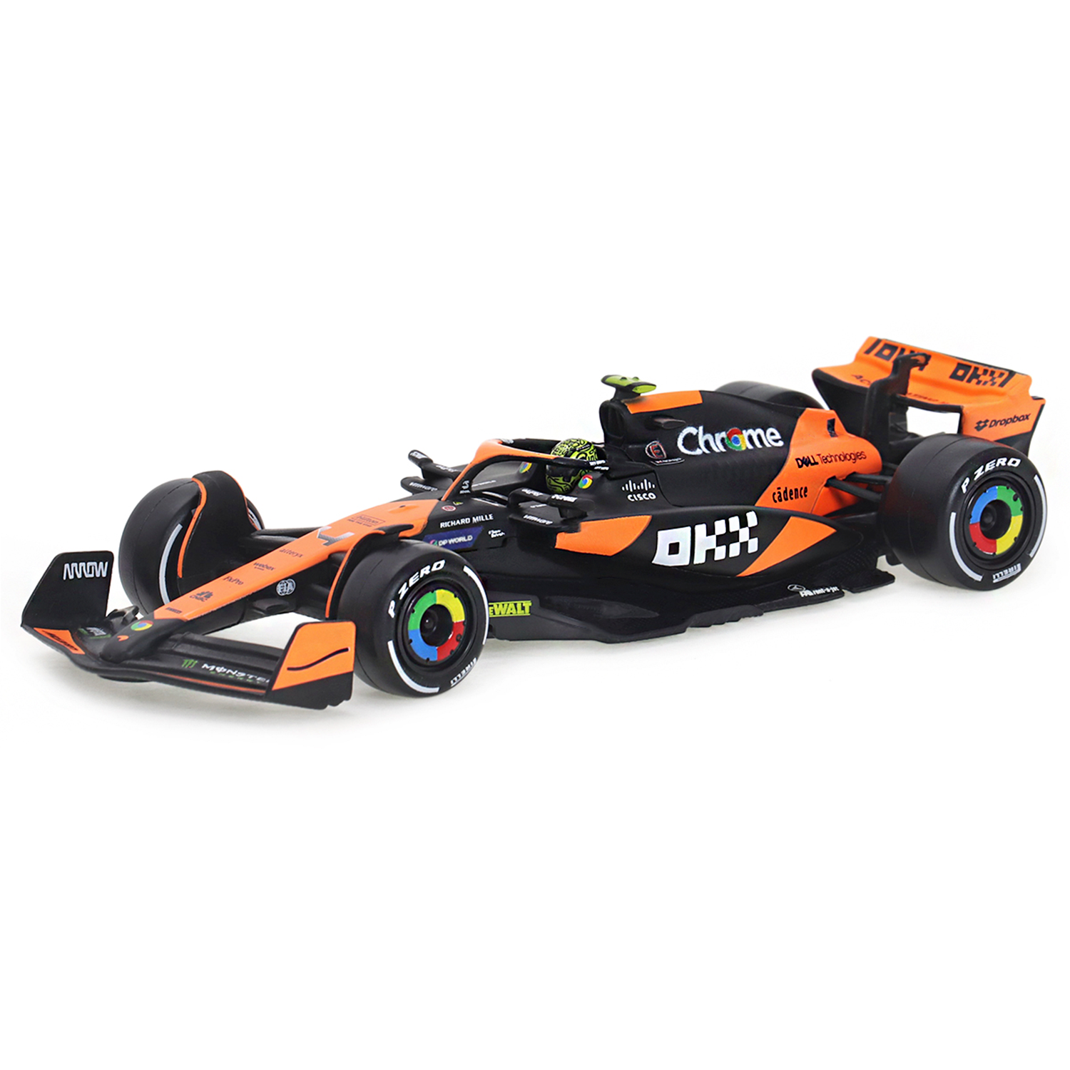 Miniature McLaren 2024 MCL38 #4 – Lando Norris